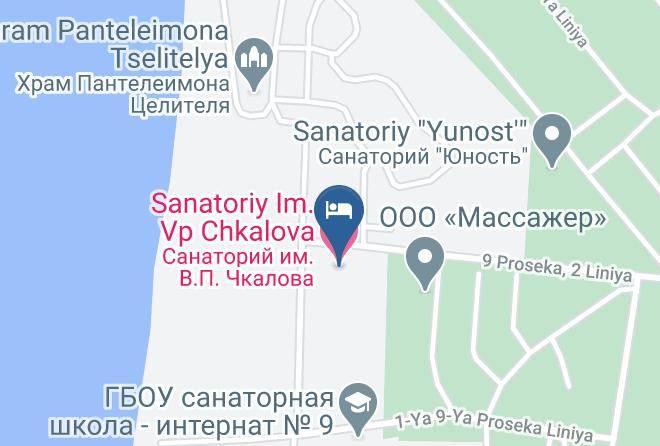 Samara - Sanatoriy Im V P Chkalova Maps