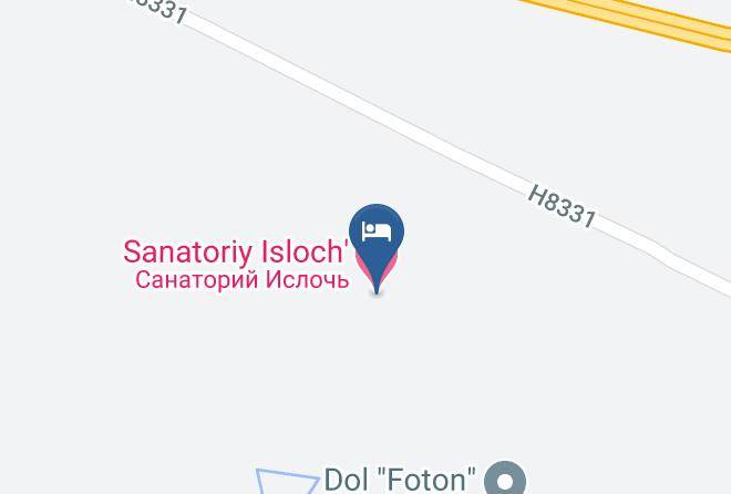 Valozhyn District - Sanatoriy Isloch' Maps