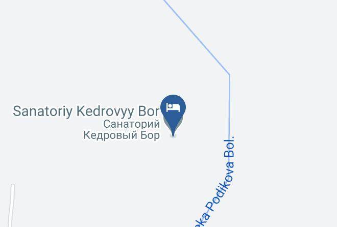Kemerovsky District - Sanatoriy Kedrovyy Bor Maps