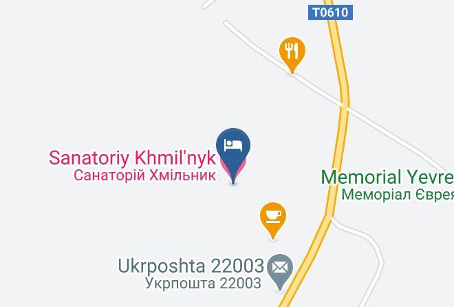 Khmil Nyk - Sanatoriy Khmil'nyk Maps