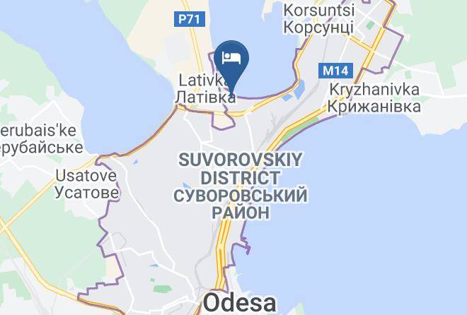 Odesa - Sanatoriy Kuyalnyk Maps