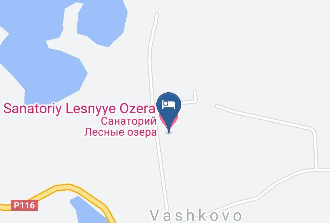 Ushachskiy Rayon - Sanatoriy Lesnyye Ozera Maps