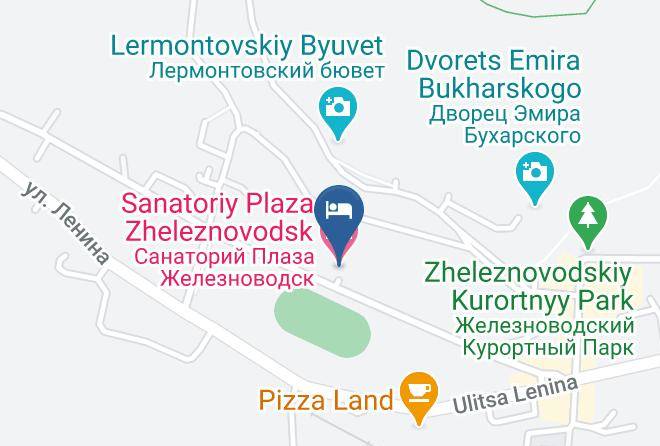 Zheleznovodsk - Sanatoriy Plaza Zheleznovodsk Maps