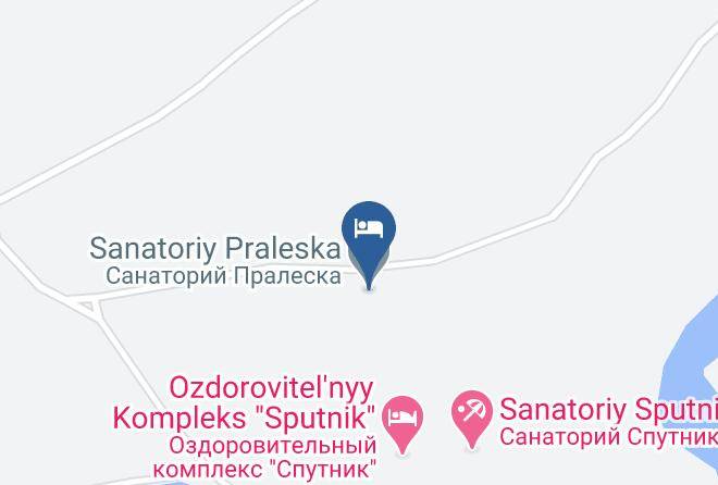 Minskiy Rayon - Sanatoriy Praleska Maps