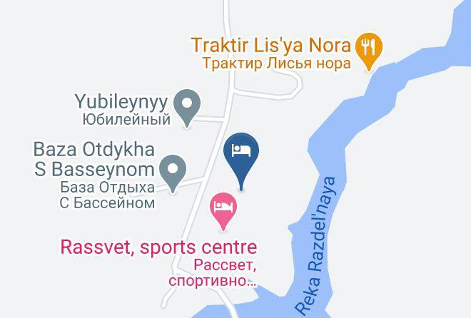 Berdsk - Sanatoriy Rassvet Maps