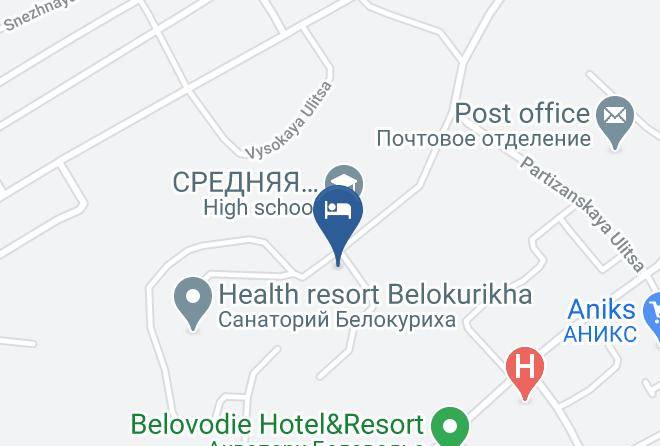 Belokurikha - Sanatoriy Solnechnyy Maps
