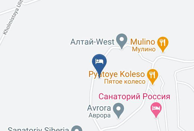 Belokurikha - Sanatoriy Transsib Maps