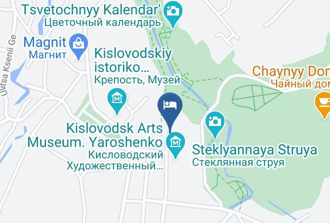 Kislovodsk - Sanatoriy Uzbekiston Maps