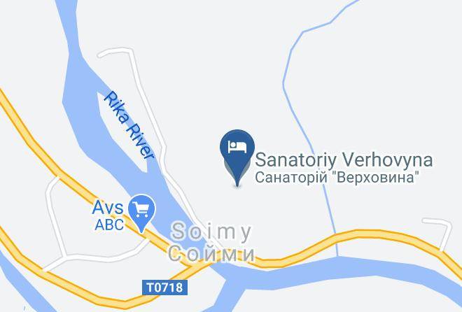 Mizhhirya Raion - Sanatoriy Verhovyna Maps