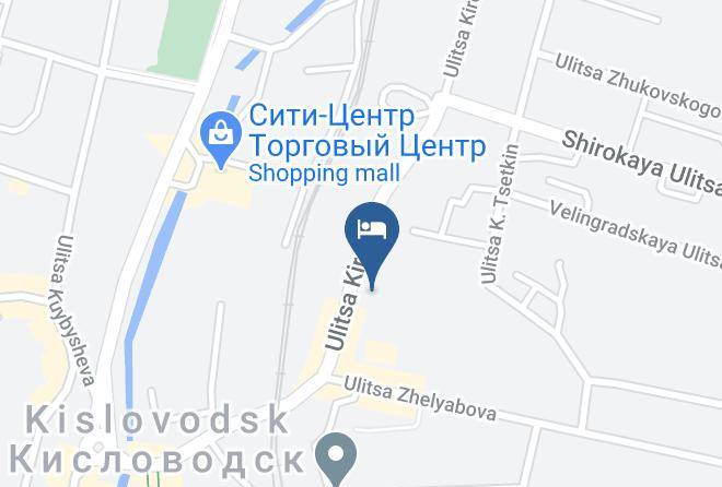 Kislovodsk - Sanatoriy Viktoriya Maps