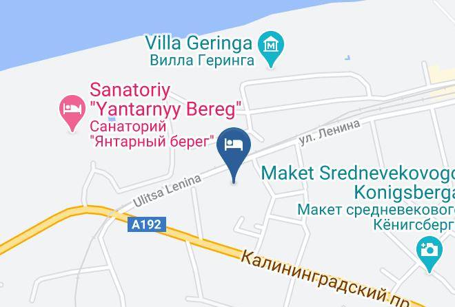 Svetlogorsky District - Sanatoriy Yantar' Maps