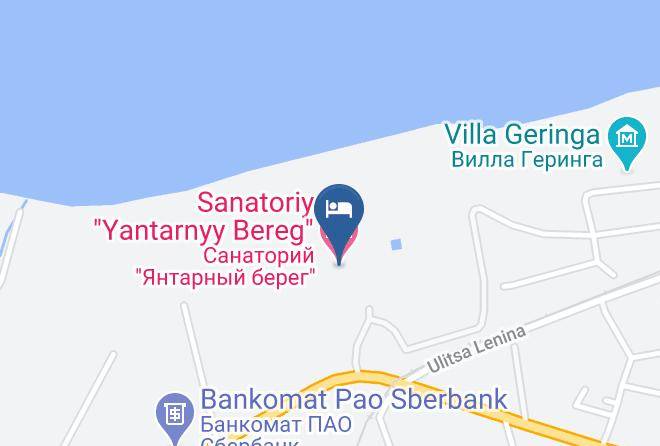 Svetlogorsky District - Sanatoriy Yantarnyy Bereg Maps