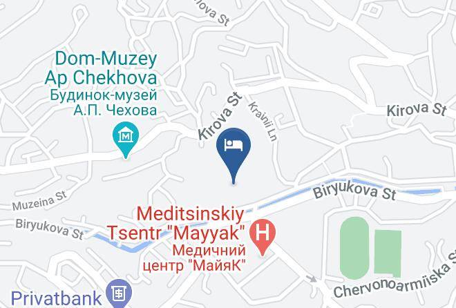 Yalta - Sanatoriy Zaporozh'ye Maps