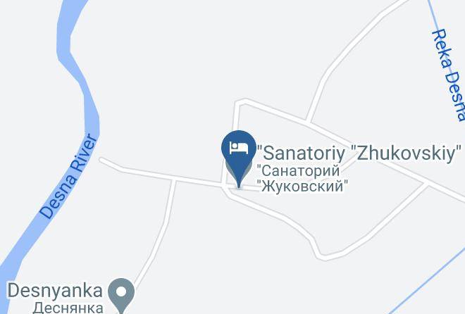 Zhukovsky District - Sanatoriy Zhukovskiy Maps