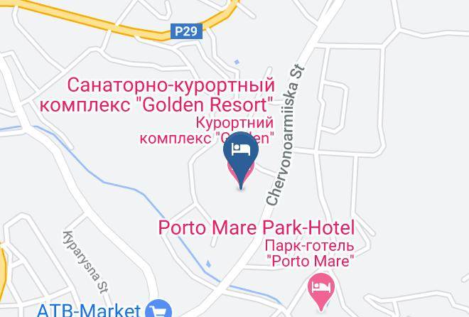 Alushta - Sanatorno Kurortniy Kompleks Golden Resort Maps
