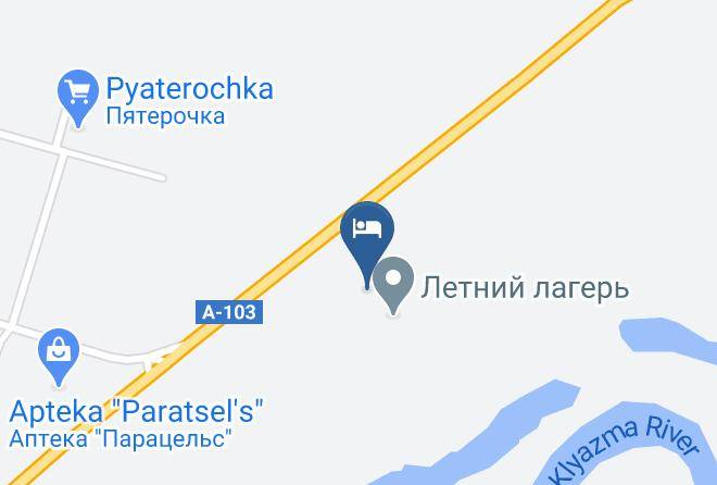 Losino Petrovskiy - Sanatory Imeni Gorkogo Maps