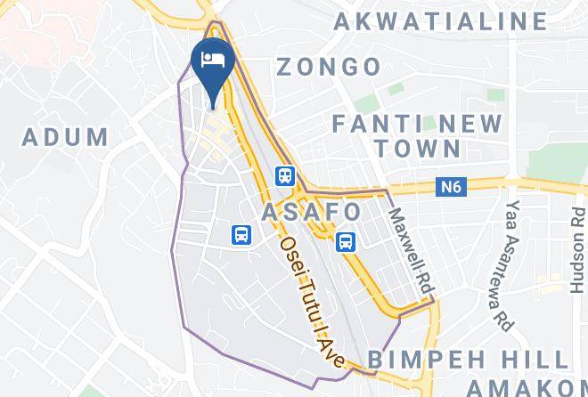 Kumasi - Sanbra Hotel Maps
