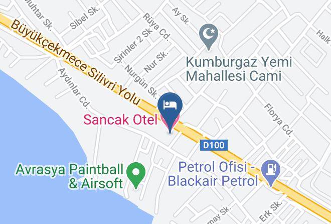 Buyukcekmece - Sancak Otel Maps