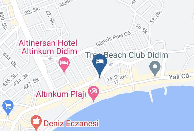 Didim - Ozgur Otel Maps