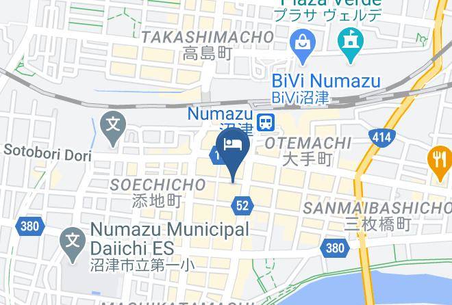 Sanco Inn Numazu Ekimae Map
