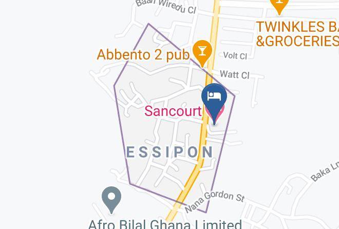 Shama Ahanta East - Sancourt Hotel Maps