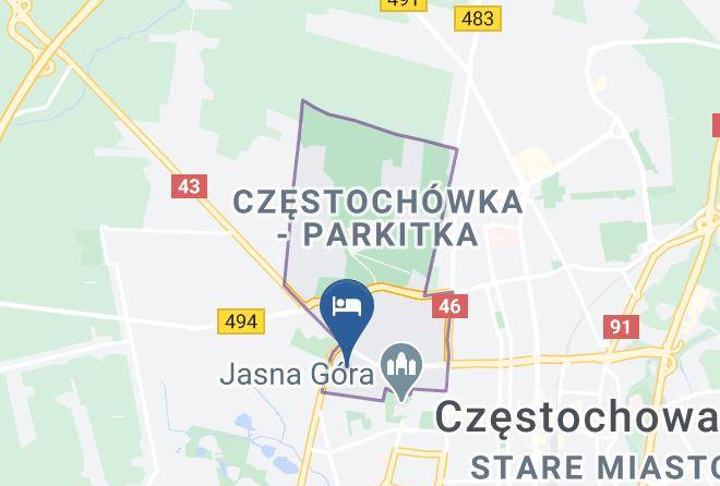 Czestochowa - Sancta Maria Stowarzyszenie Maps