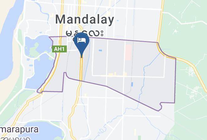 Chanmyatharzi - Sanctuary Hotel Mandalay Maps