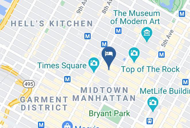 New York - Sanctuary Hotel New York Maps