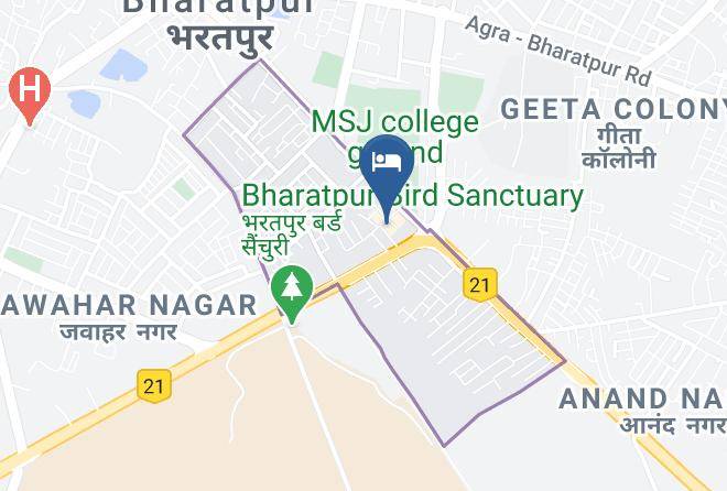Bharatpur - Sanctuary Tourist Lodge Maps