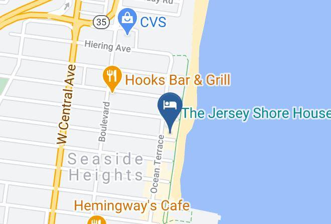 Ocean - Sand And Surf Motel Maps