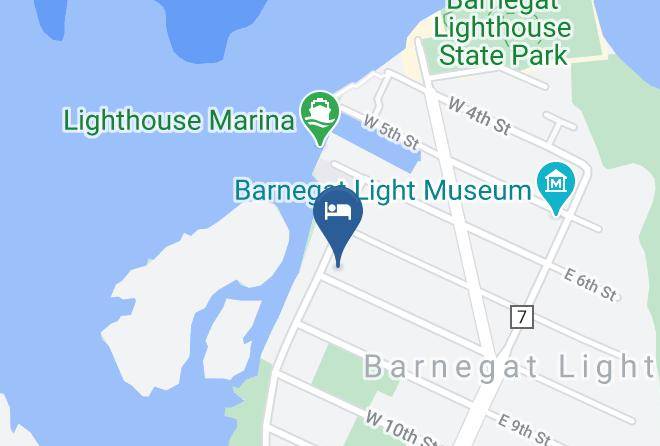 Ocean - Sand Castle Bed And Breakfast Maps