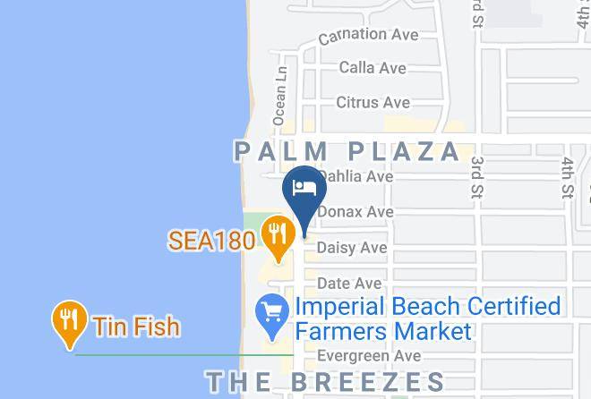 San Diego - Sand Castle Inn And Suites Maps