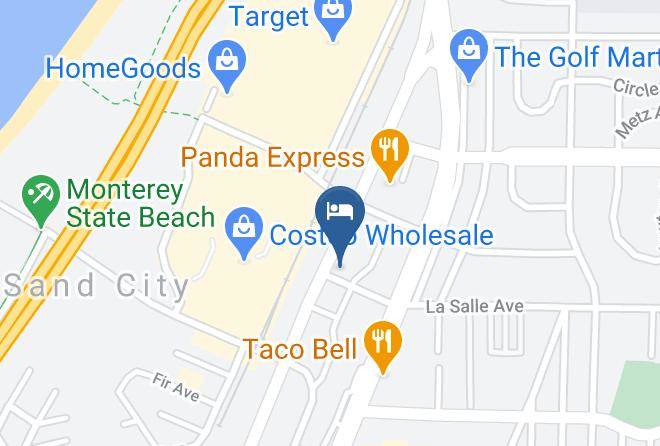Monterey - Sand Castle Inn Maps