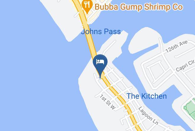 Pinellas - Sand Dune Motel Maps