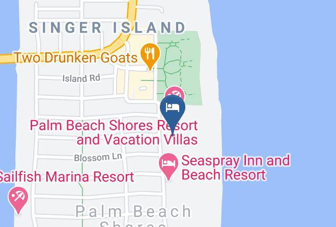 Palm Beach - Sand Dune Shores Resort Maps