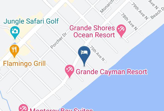Horry - Sand Dunes Resort Oceanfront Myrtle Beach Maps