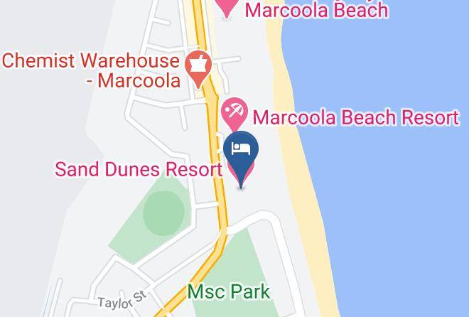 Sunshine Coast - Sand Dunes Resort Maps