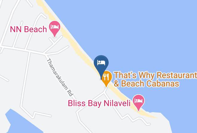 Trincomalee - Sand Life Beach Hotel Maps