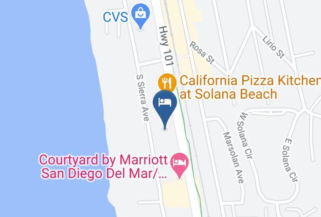 San Diego - Sand Pebbles Resort Maps