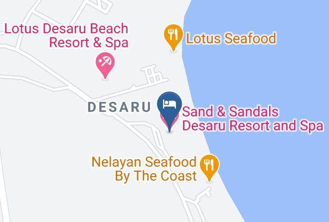 Kota Tinggi District - Sand & Sandals Desaru Resort And Spa Maps