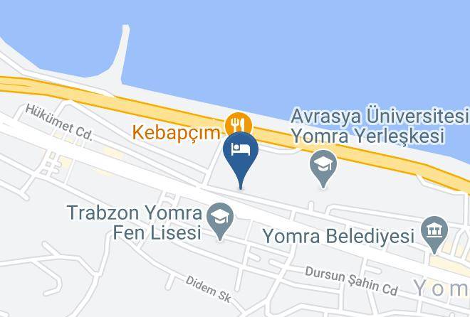 Yomra - Sandal Otel Maps
