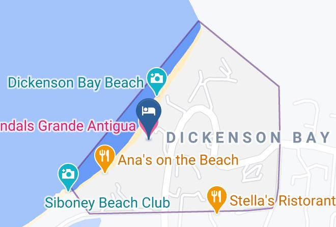 Saint John S - Sandals Grande Antigua Maps