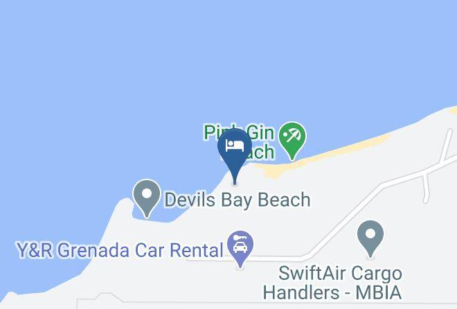 Sandals grenada map