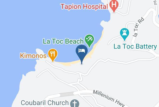 Sandals Regency La Toc Map