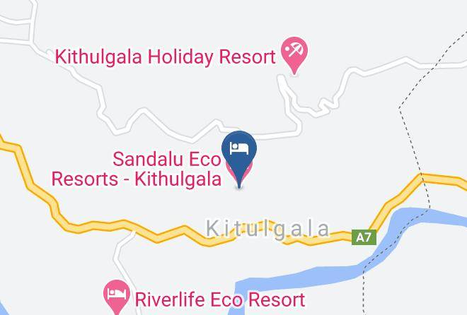 Ratnapura - Sandalu Eco Resorts Kithulgala Maps