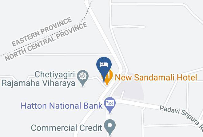 Anuradhapura - Sandamali Holiday Resort Maps