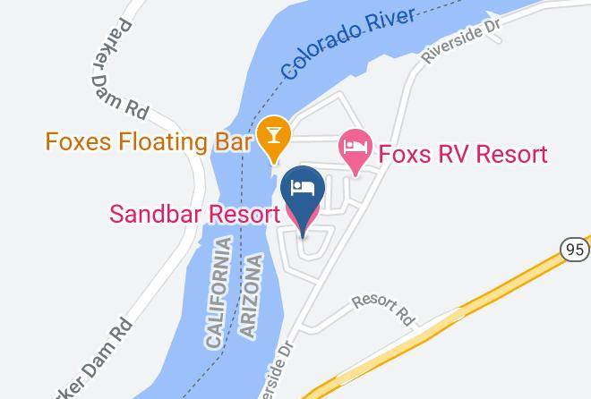 La Paz - Sandbar Resort Maps