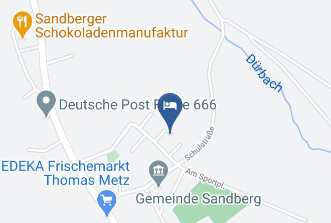 Rhon Grabfeld - Sandberger Schloschen Inh Petra Zulauf Maps
