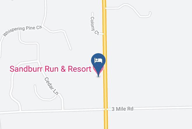 Carroll - Sandburr Run & Resort Maps