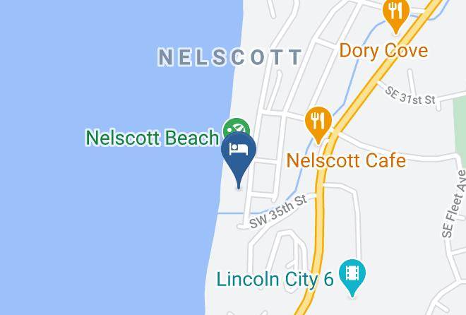 Lincoln - Sandcastle Beachfront Motel Maps